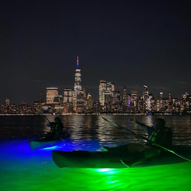 NYC: Guided LED Lights Kayak Tour From Jersey City - Tour Overview