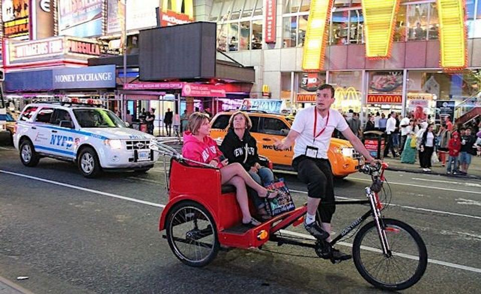 NYC Pedicab Tours: Central Park, Times Square, 5th Avenue - Key Points