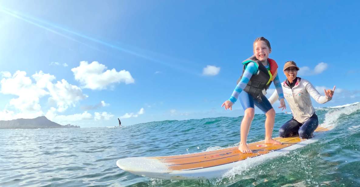 Oahu: Kids Surfing Lesson in Waikiki Beach (up to 12) - Key Points