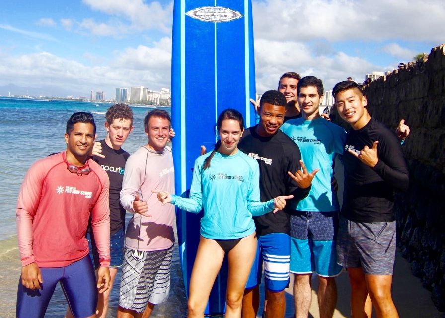 Oahu: Waikiki 2-Hour Beginner Group Surf Lesson - Surf Lesson Description