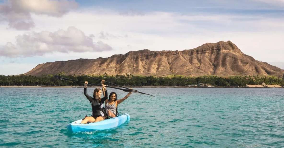 Oahu: Waikiki Kayak Tour and Snorkeling With Sea Turtles - Key Points