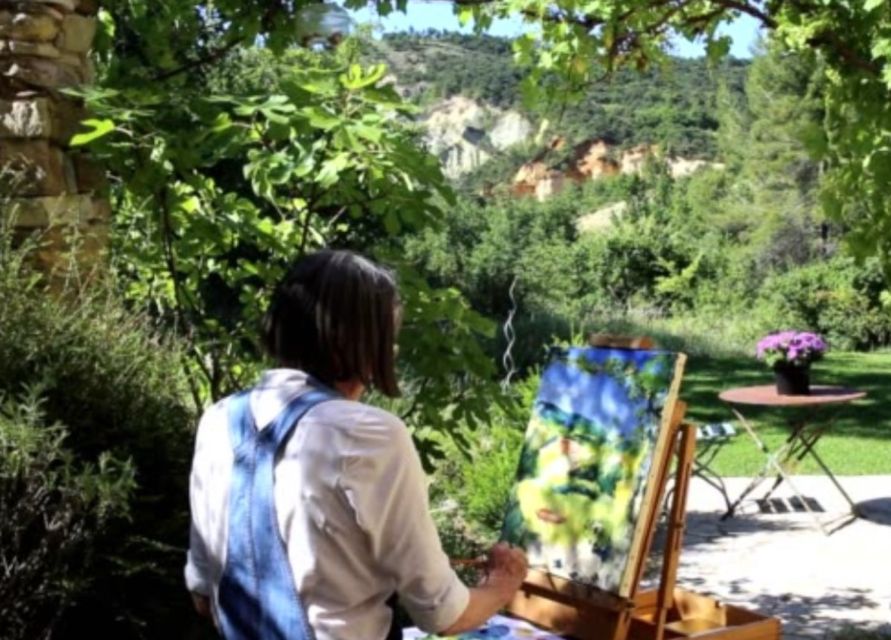 Provence: 5 Days Watercolor Landscaping Painting Classes. - Key Points