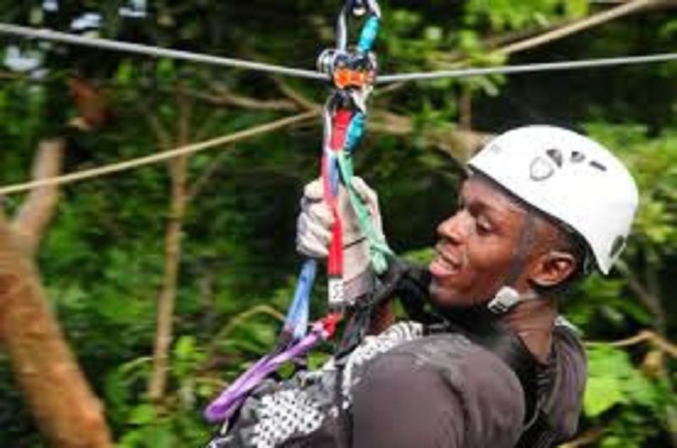 Rainforest Zipline Mystic Mountain Tour Fr Montego Bay - Key Points