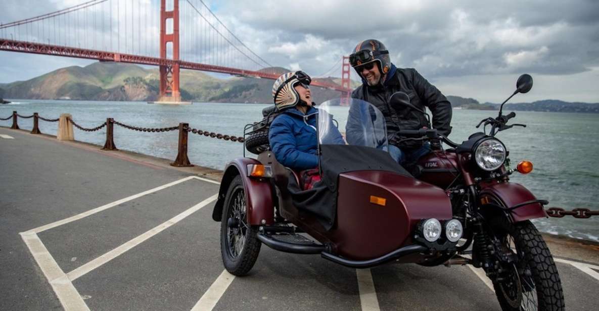 San Francisco: City Sunset Tour by Vintage Sidecar