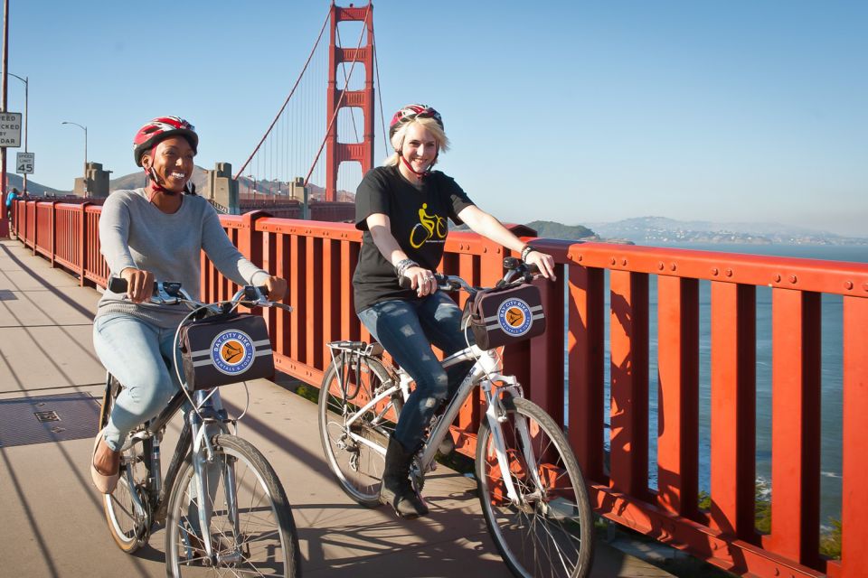 San Francisco: Golden Gate Bike Tour and Alcatraz Ticket - Key Points