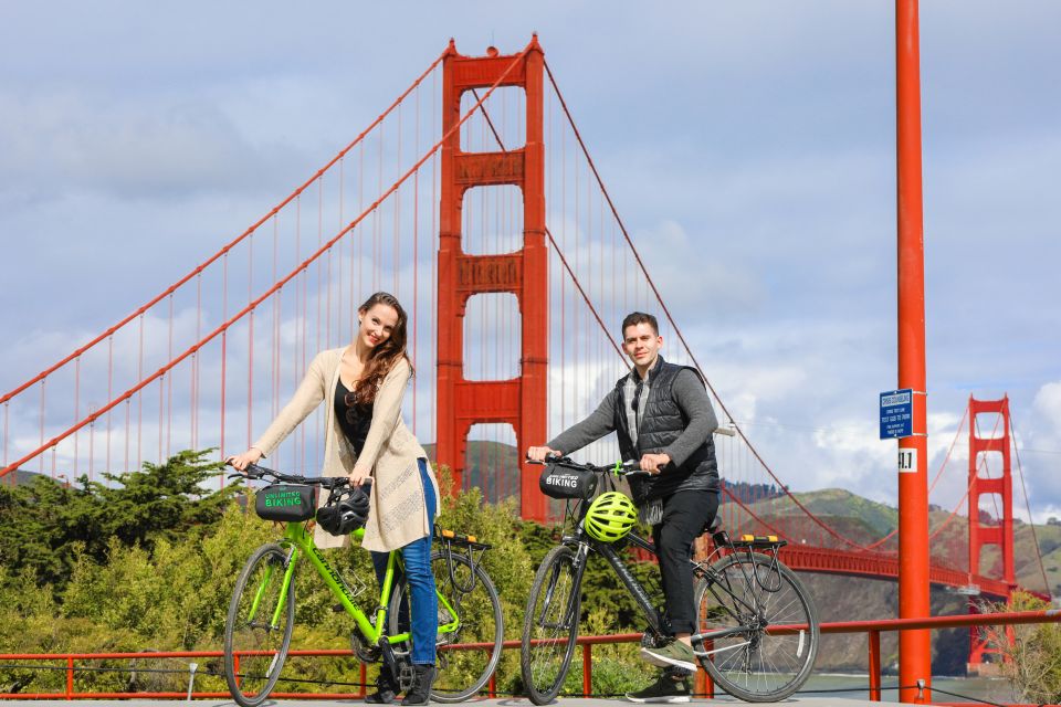 San Francisco: Golden Gate Bridge Guided Bike or Ebike Tour - Key Points