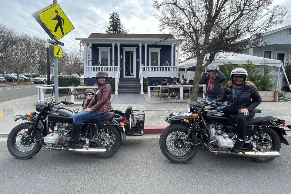 Sonoma: Private Tandem Sidecar Winery Tour - Key Points