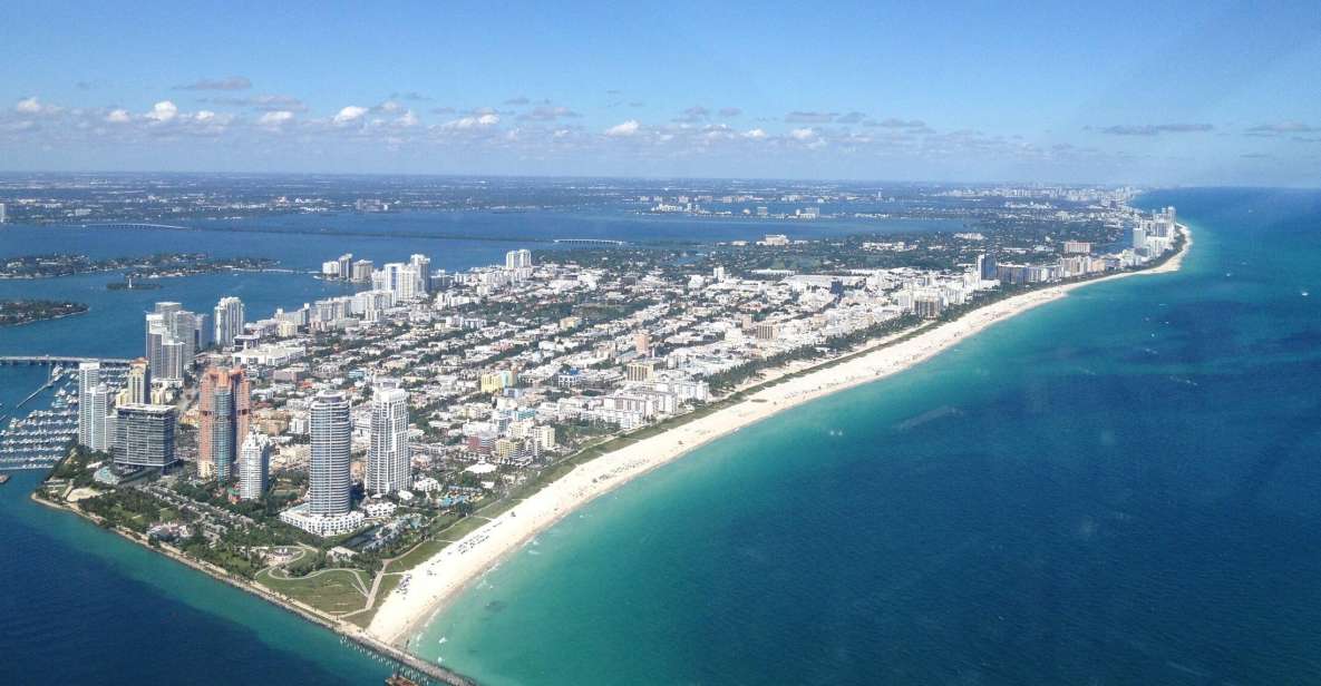 South Beach Tour by Plane - Key Points