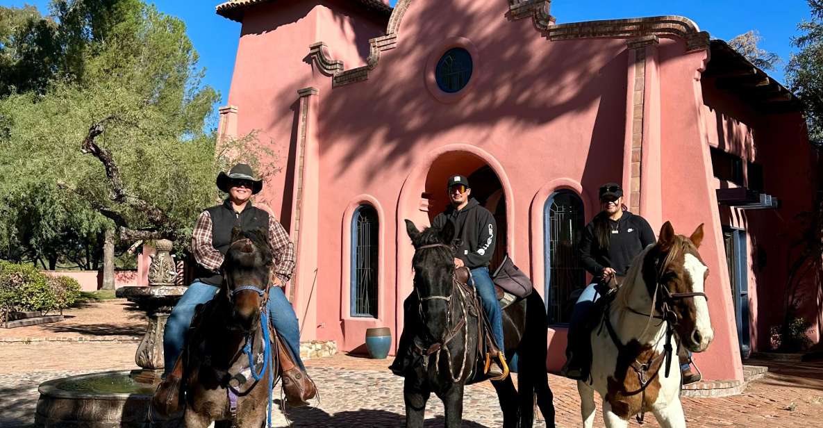 Tuscon: Rancho De Los Cerros Horseback Riding Tour - Key Points