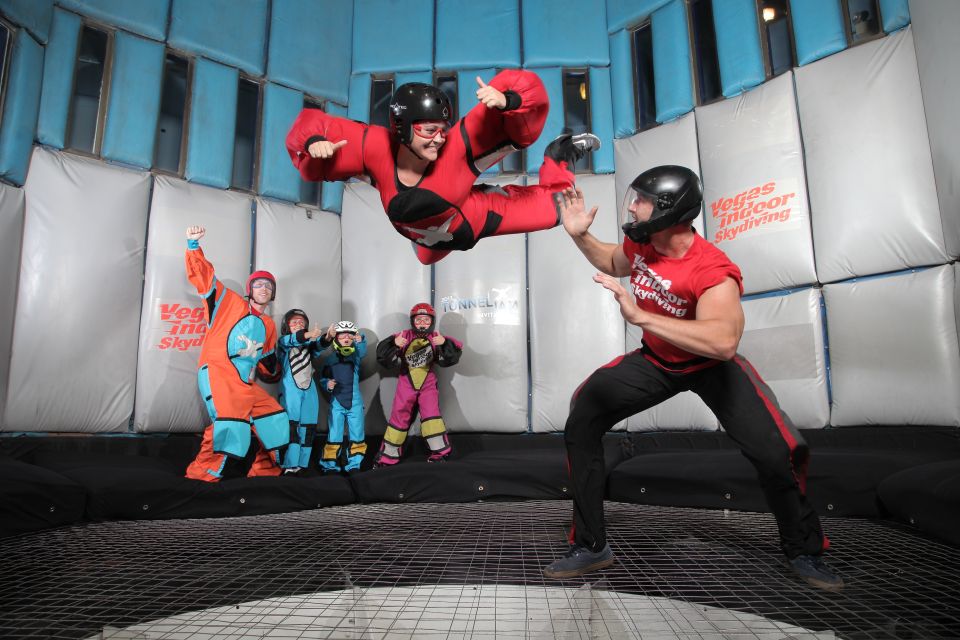 Vegas: Indoor Skydiving Experience - Key Points