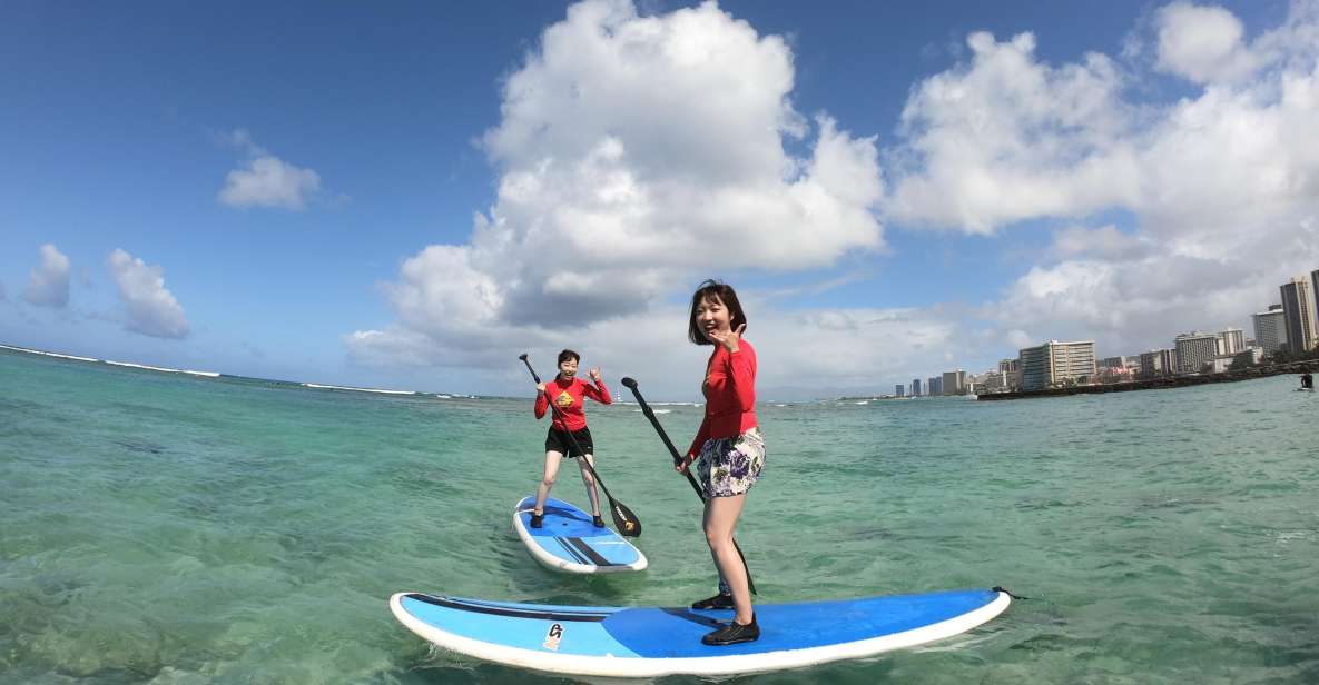 Waikiki Semi-Private SUP Lesson: 2 Students to 1 Instructor - Location and Provider Details