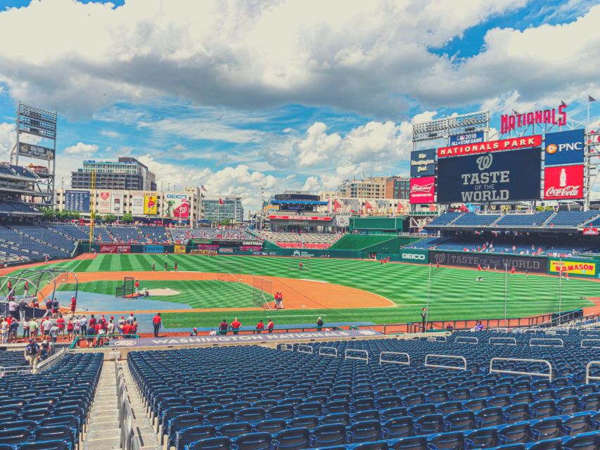 Washington D.C.: Washington Nationals Baseball Game Ticket - Key Points