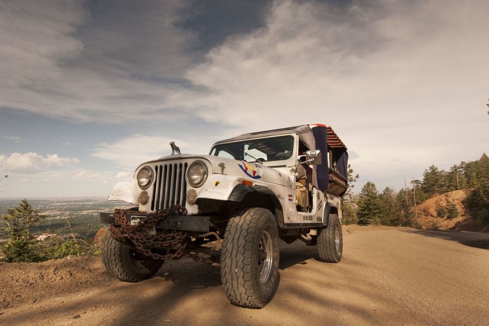 Colorado Springs: Garden of the Gods and Foothills Jeep Tour - Tour Details