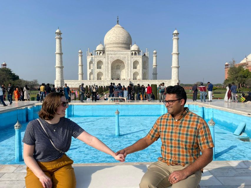 New Delhi:Private Sunrise Day Trip to Taj Mahal With Entrane - Trip Duration and Languages