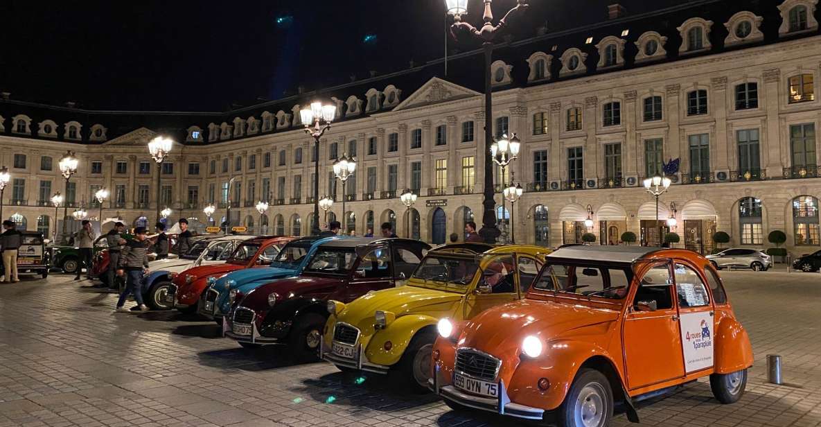Paris: Private Guided City Tour at Night in Citroën 2CV - Tour Details
