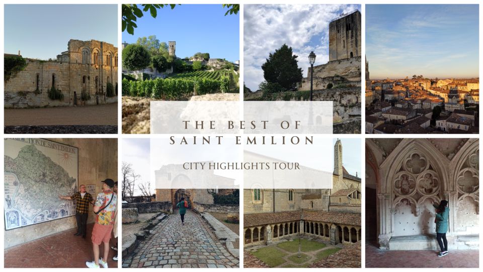 The Best Of Saint Emilion (Private Highlights Tour) - Tour Details