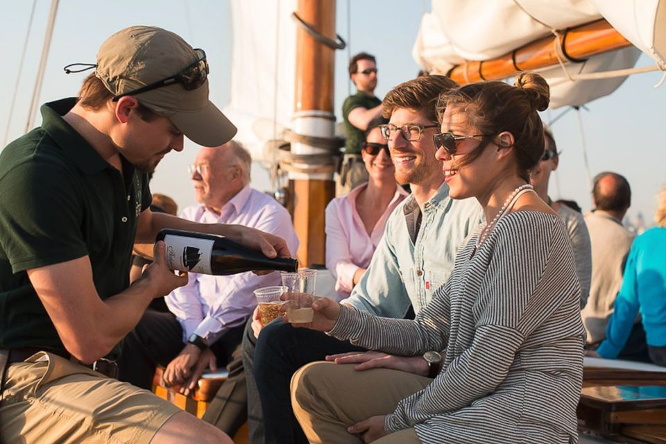 Boston: Harbor Champagne Sunset Sail From Rowes Wharf - Booking Information