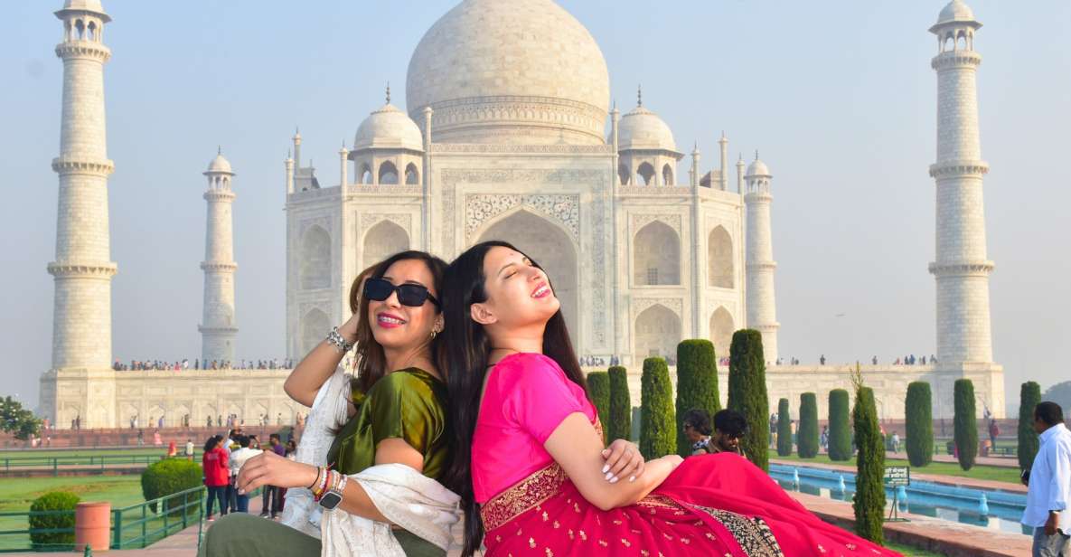 From Delhi: Sunset Taj Mahal & Agra Tour With Transfer - Experience