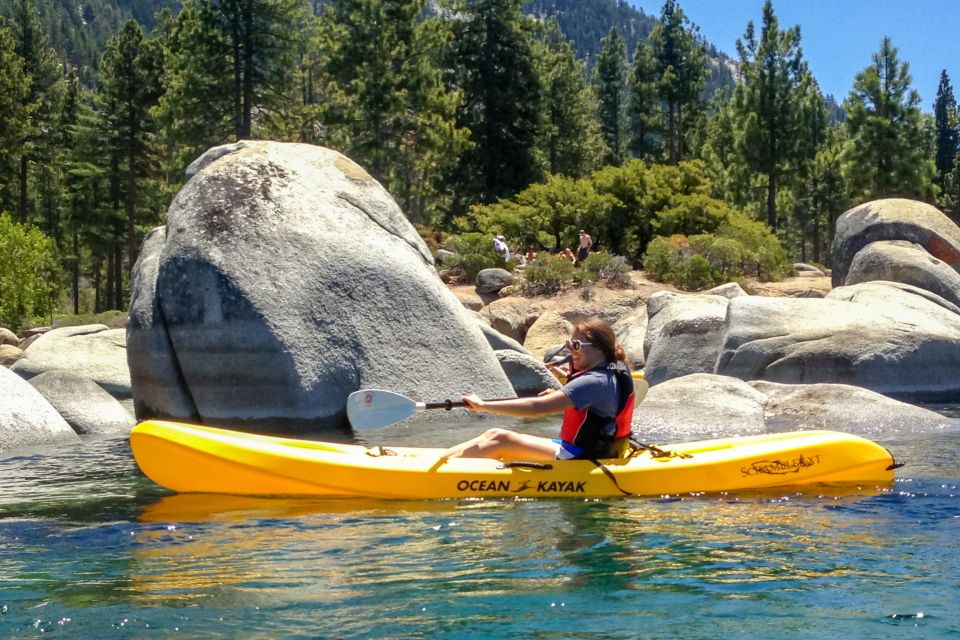 Lake Tahoe: Sand Harbor Kayak Tour - Pricing and Duration