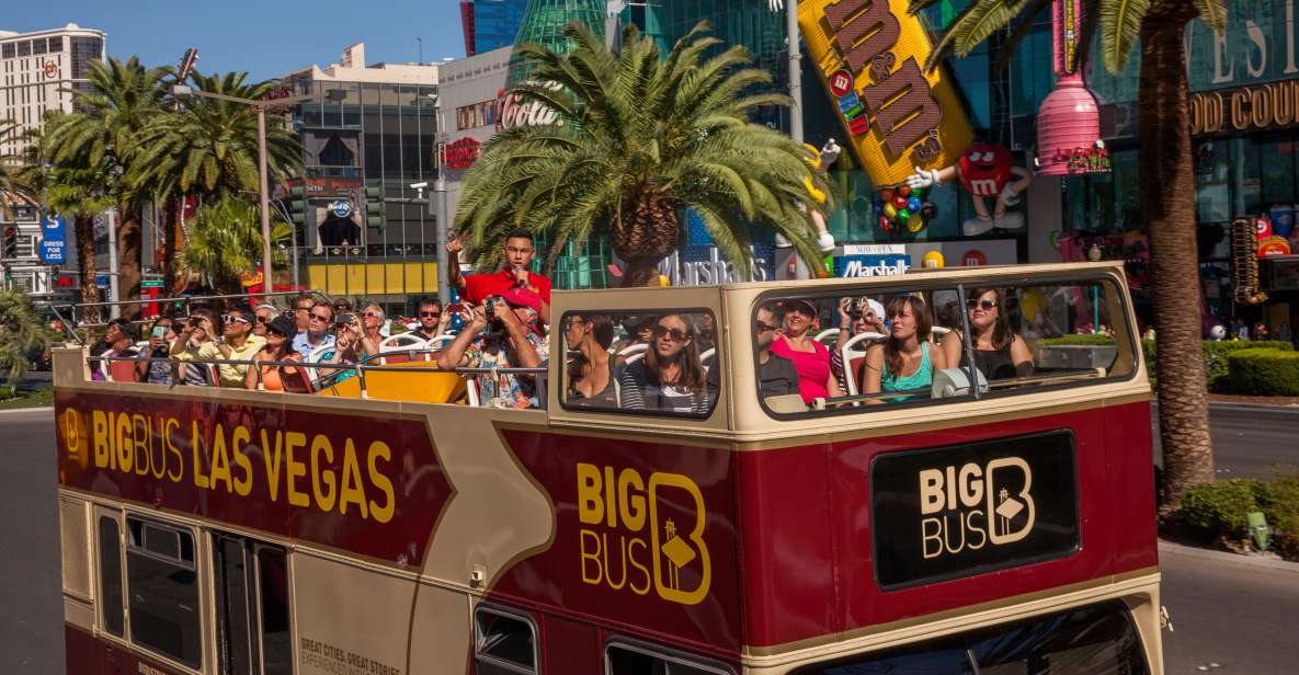 Las Vegas: Big Bus Hop-on Hop-off Sightseeing Tour - Tour Inclusions