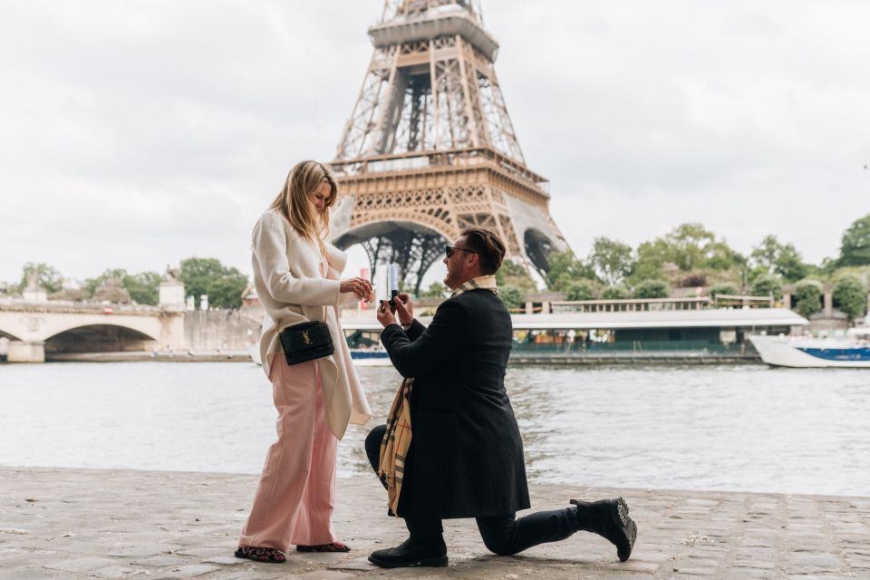 Professional Proposal Photographer in Paris - Booking Inclusions and Exclusions