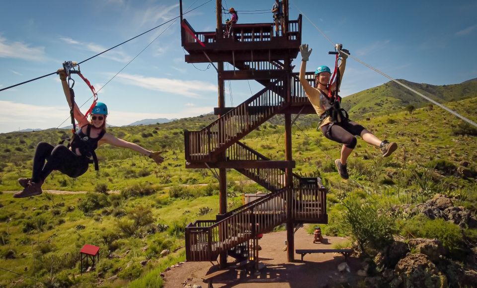 Tucson: 5-Line Zipline Course in the Sonoran Desert - Activity Highlights and Inclusions