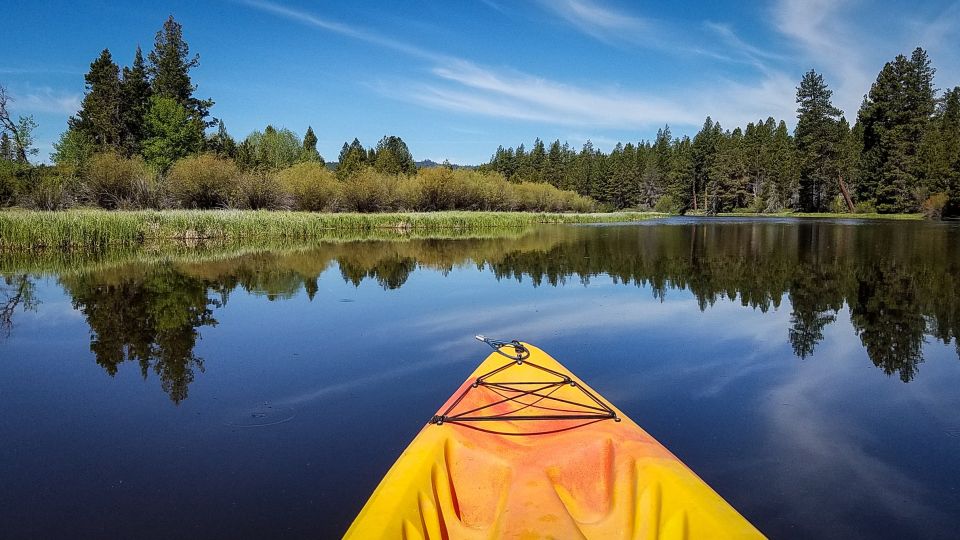 Bend: Deschutes River Guided Flatwater Kayaking Tour - Duration and Language