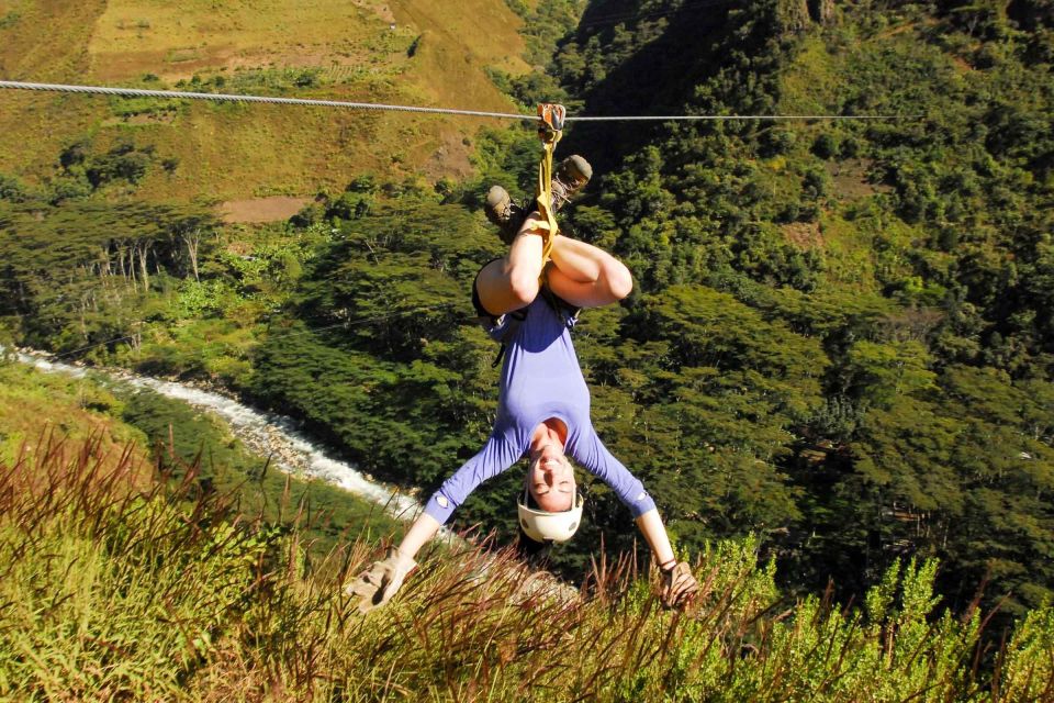 Inca Jungle Trek to Machu Picchu 3 Days Rafting and Zipline - Inclusions