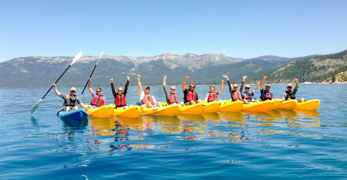 Lake Tahoe: Sand Harbor Kayak Tour - Tour Highlights
