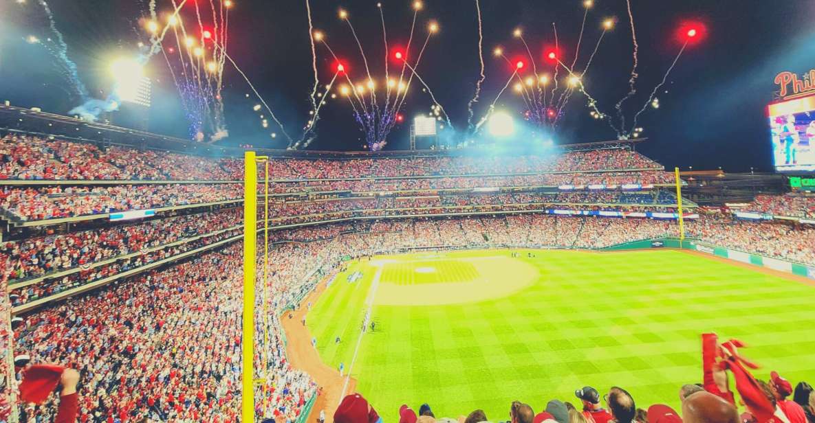 Philadelphia: Philadelphia Phillies Baseball Game Ticket - Inclusions and Amenities Provided