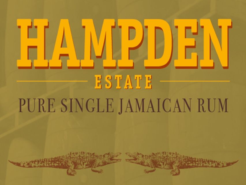 Private Hampden Estate Rum Tour From Montego Bay - Pickup and Drop-off Services