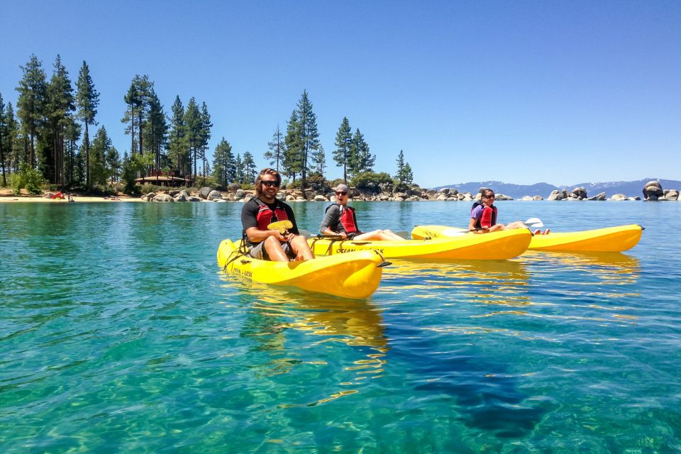 Lake Tahoe: Sand Harbor Kayak Tour - Meeting Point Details