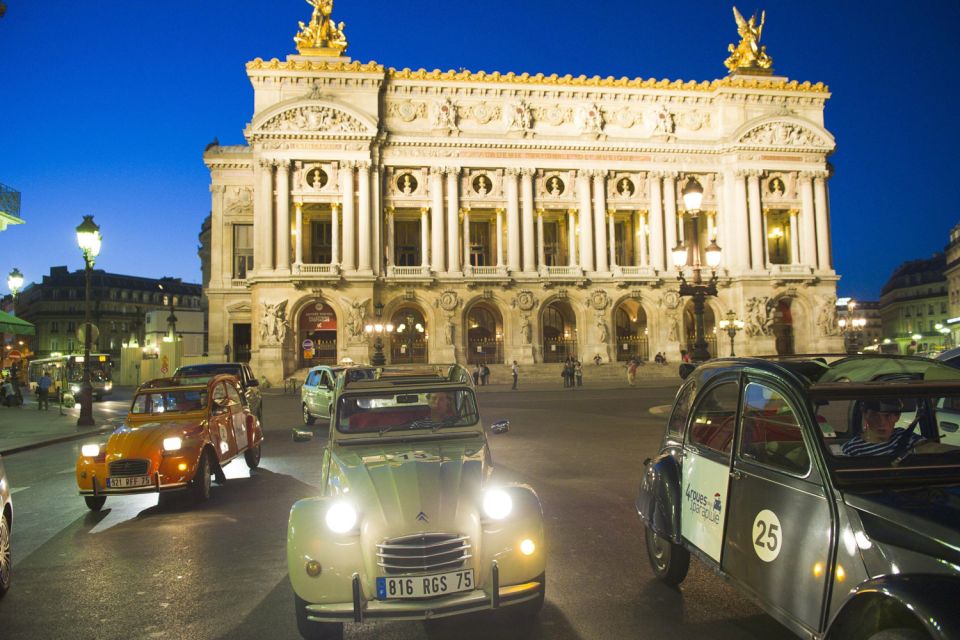 Paris: Private Guided City Tour at Night in Citroën 2CV - Customer Reviews