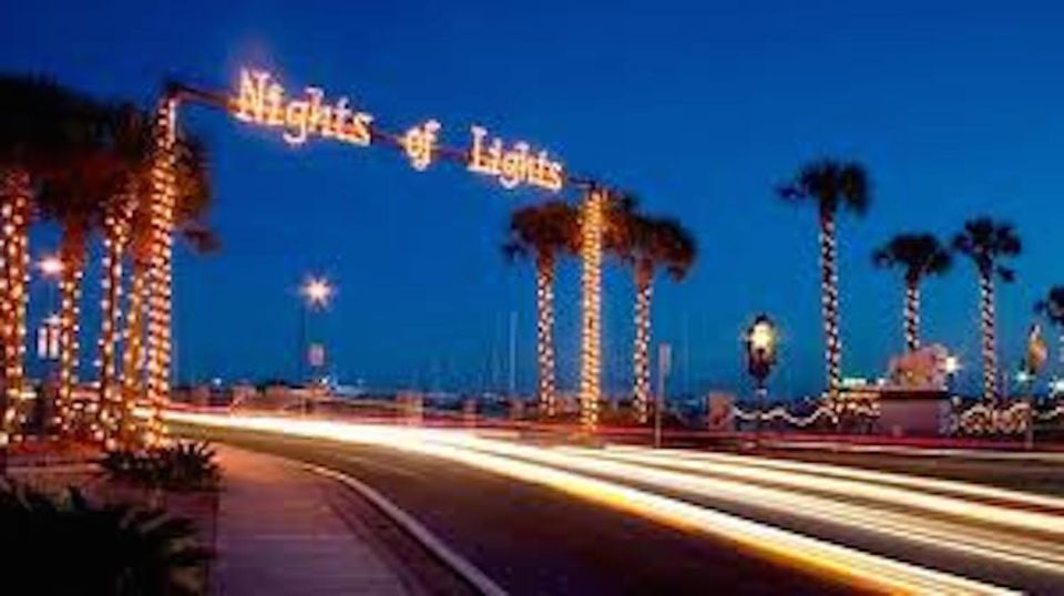 Nights of Lights Celebration in St. Augustine - Important Information