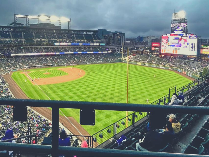Denver: Colorado Rockies Baseball Game Ticket at Coors Field - Key Points