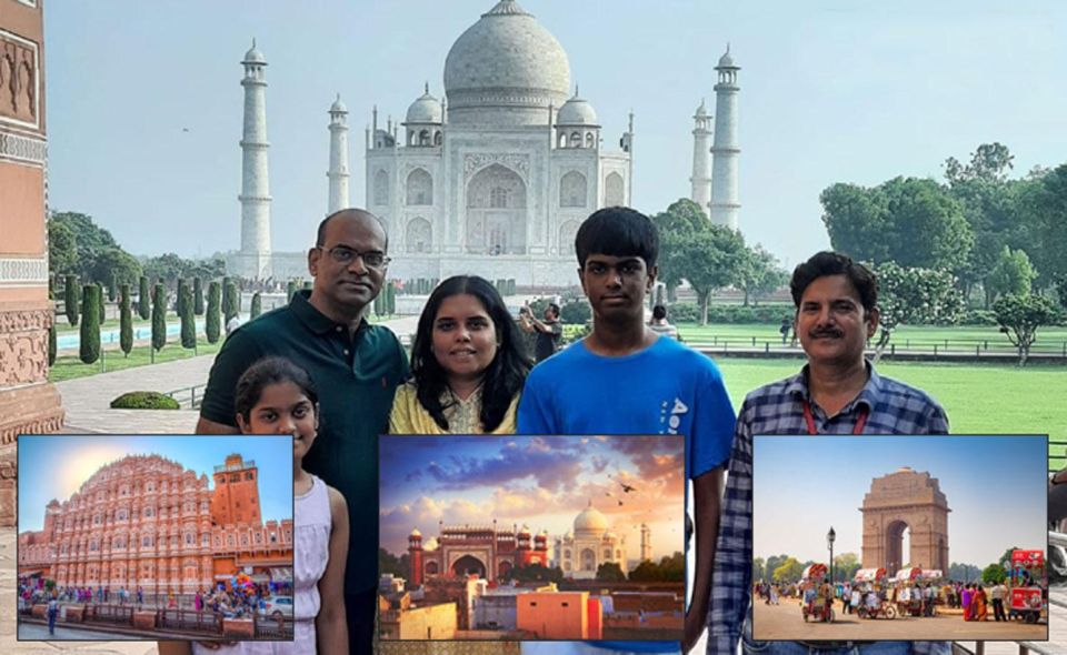 From Delhi: 5 Days Golden Triangle Tour With Driver & Guide - Key Points