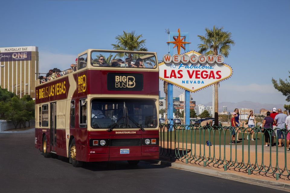 Las Vegas: Big Bus Hop-on Hop-off Sightseeing Tour - Key Points