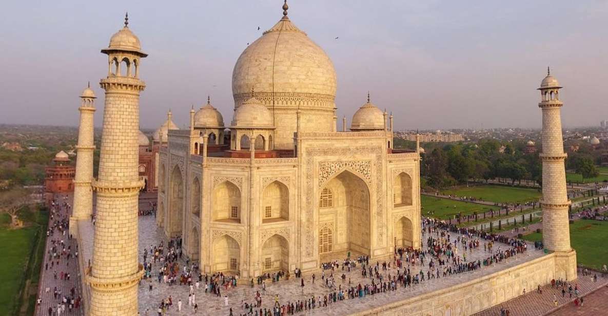 Private Taj Mahal Agra Overnight Tour From Delhi - Key Points