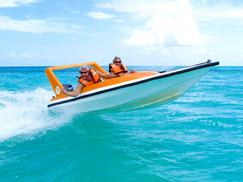 Speed Boat, Snorkel and Beach - Key Points