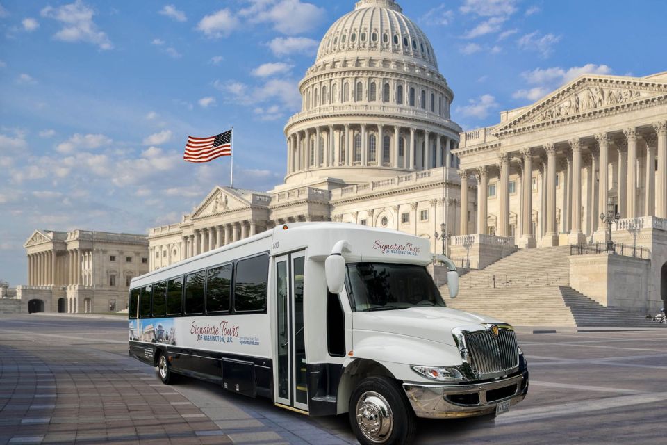 Washington DC: Half-Day Bus Tour With Optional Museum Ticket - Key Points