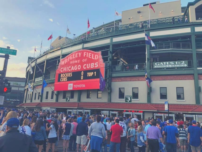 Chicago: Chicago Cubs Baseball Game Ticket at Wrigley Field - Ticket Pricing and Duration