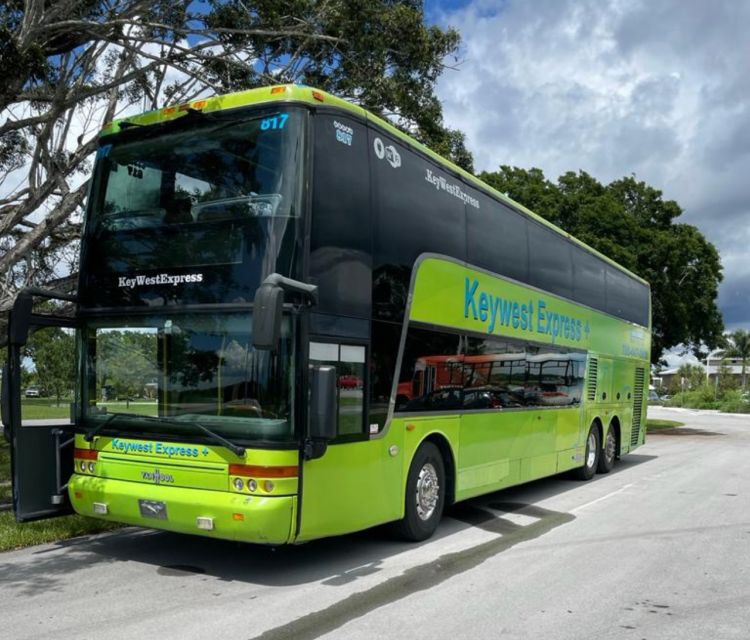 Miami: Key West Transfer With Hotel Pickup and Upgrades - Tour Details