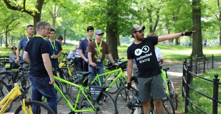 New York City: Highlights of Central Park Bike or Ebike Tour