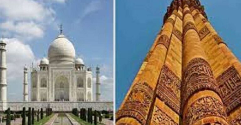 Visit Delhi & Old Delhi, Next Day Taj Mahal With Transfer
