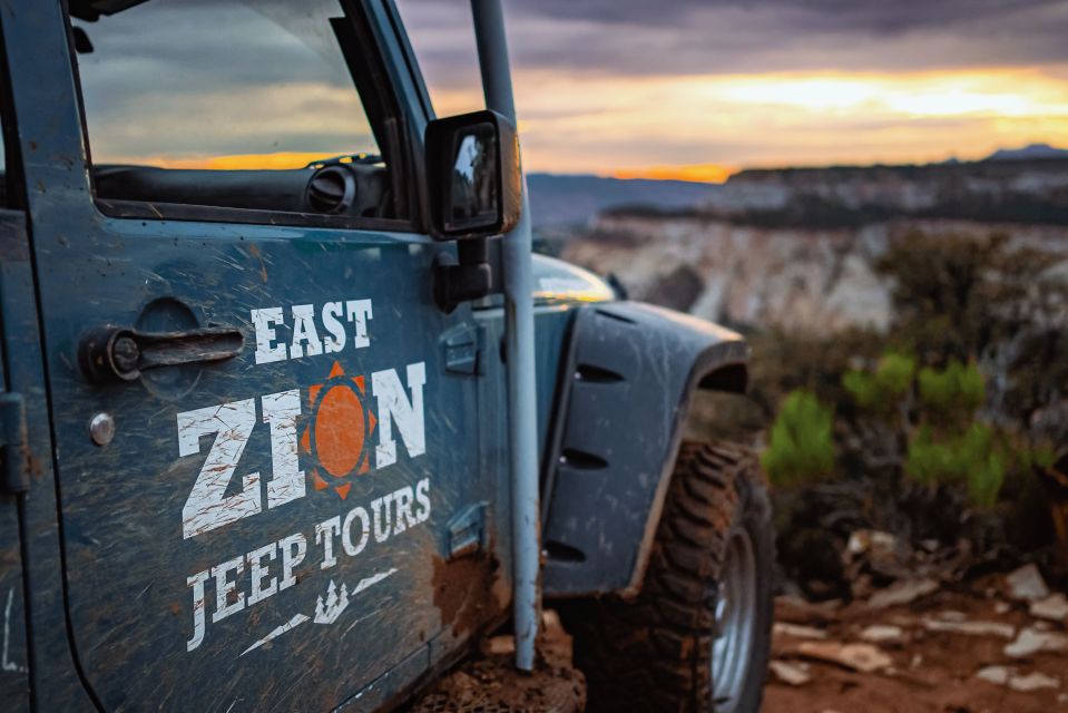 East Zion: Cliffs Sunset and Backcountry Off-Road Jeep Tour - Important Information