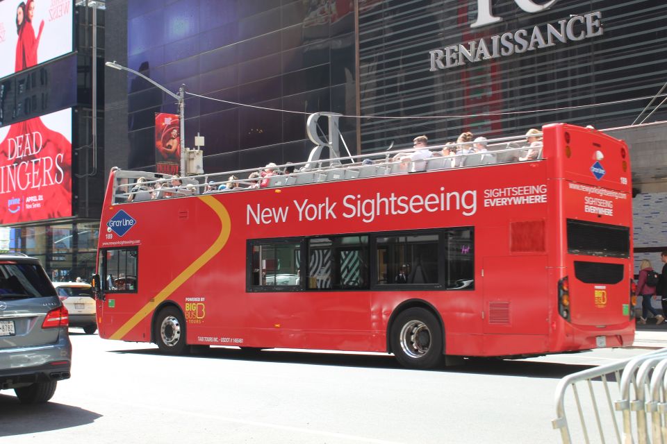 NYC: Guided Hop on Hop off Bus With Two Attractions - Tour Highlights