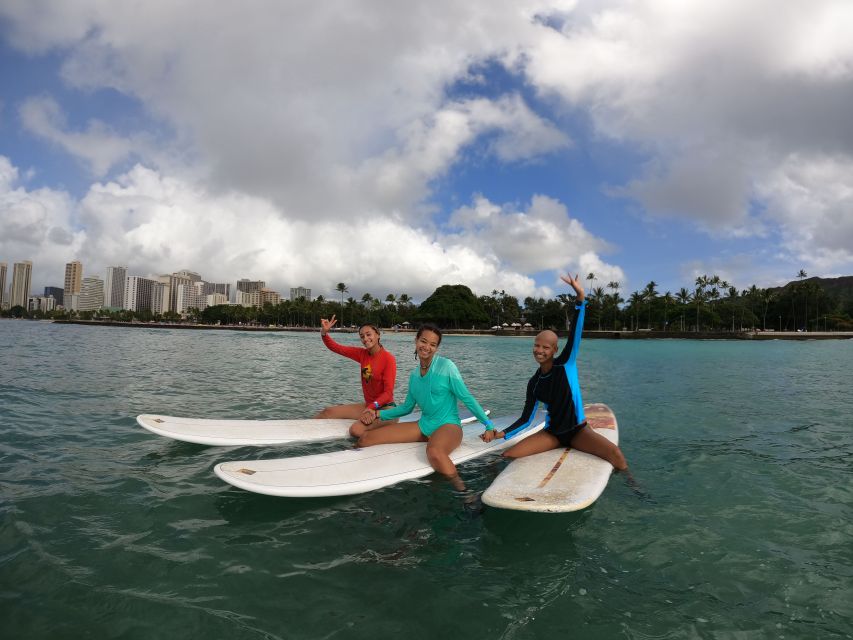 Surfing Lesson in Waikiki, 3 or More Students, 13yo or Older - Experience Highlights