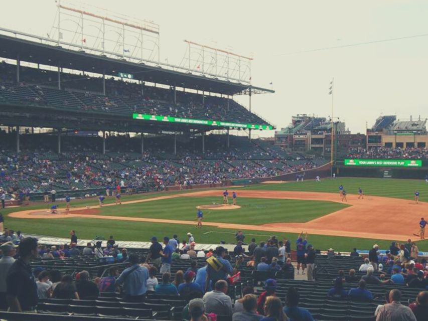 Chicago: Chicago Cubs Baseball Game Ticket at Wrigley Field - Inclusions and Important Information