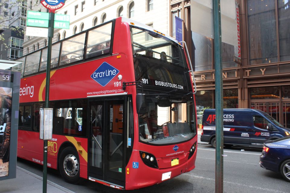 NYC: Guided Hop on Hop off Bus With Two Attractions - Inclusions and Exclusions