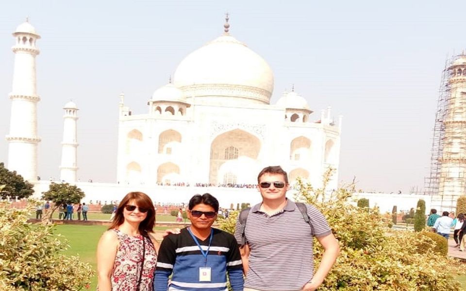 Taj Mahal From Delhi By Super Fast Train Private Tour - Key Points
